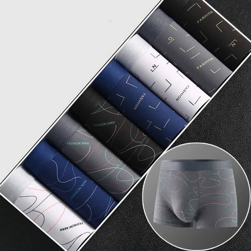 Multi Pack Underwear - 8 stks/partij mannen Sexy Ondergoed Boxershorts
